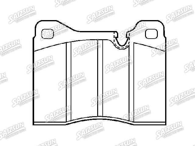 刹车片 Brake Pad Set:34 11 1 158 360
