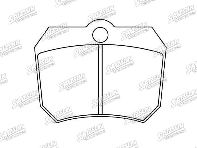 刹车片 Brake Pad Set:2950562M91