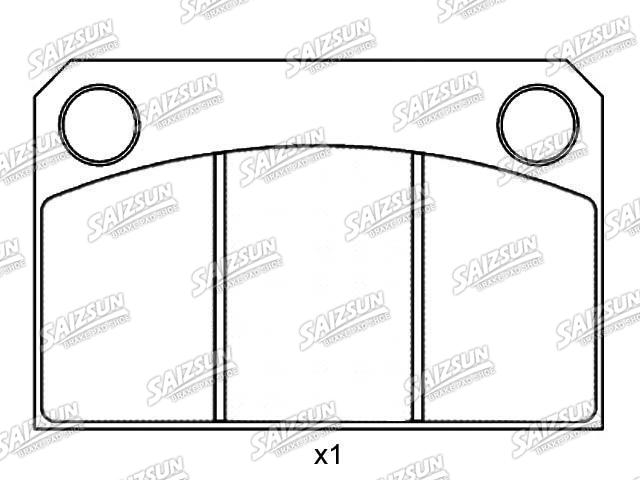 刹车片 Brake Pad Set:120300