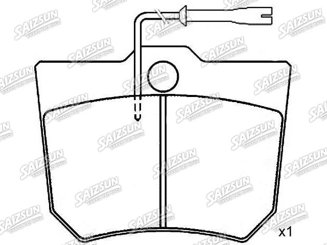 刹车片 Brake Pad Set:120426