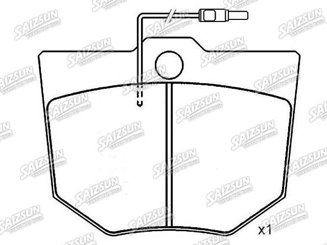 刹车片 Brake Pad Set:121017