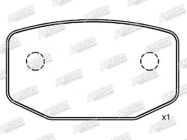 刹车片 Brake Pad Set:121030