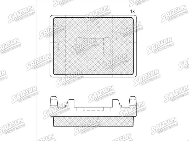 刹车片 Brake Pad Set:11992564-2