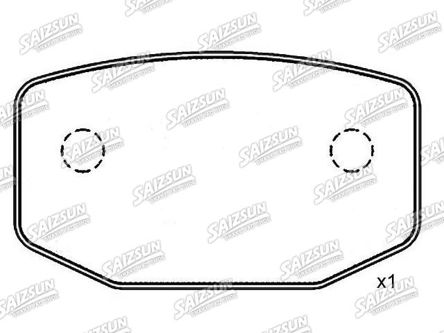 刹车片 Brake Pad Set:121162