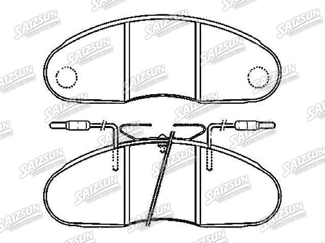 刹车片 Brake Pad Set:5000 295 329