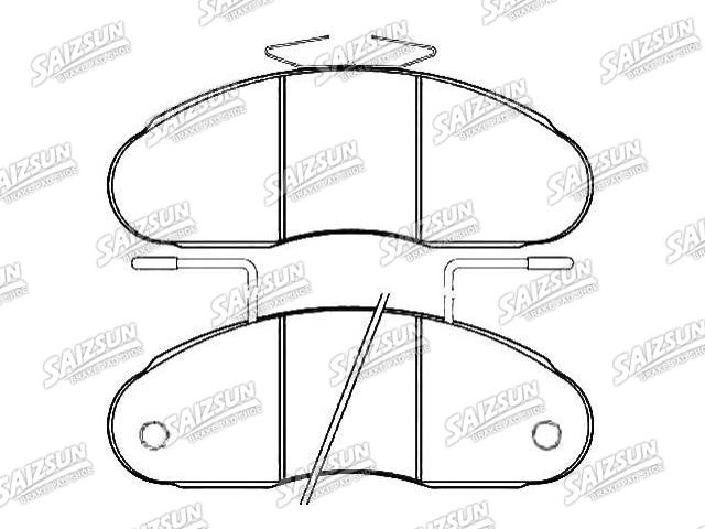 刹车片 Brake Pad Set:06903100-0