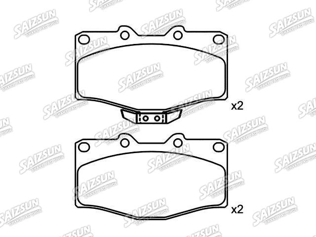 刹车片 Brake Pad Set:04465-35030