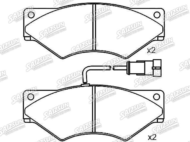 刹车片 Brake Pad Set:190 6427
