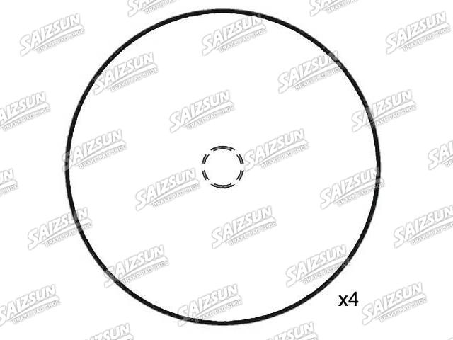 刹车片 Brake Pad Set:150762