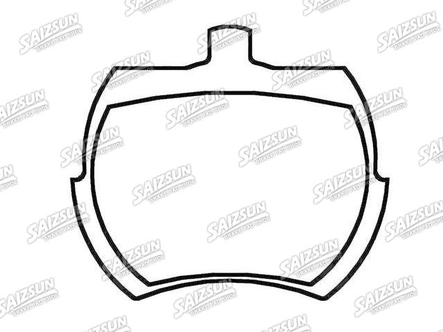 刹车片 Brake Pad Set:GBP90177