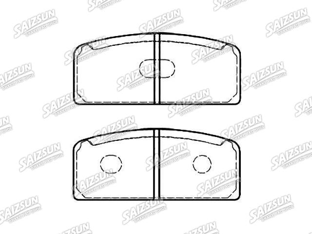 刹车片 Brake Pad Set:0996038000