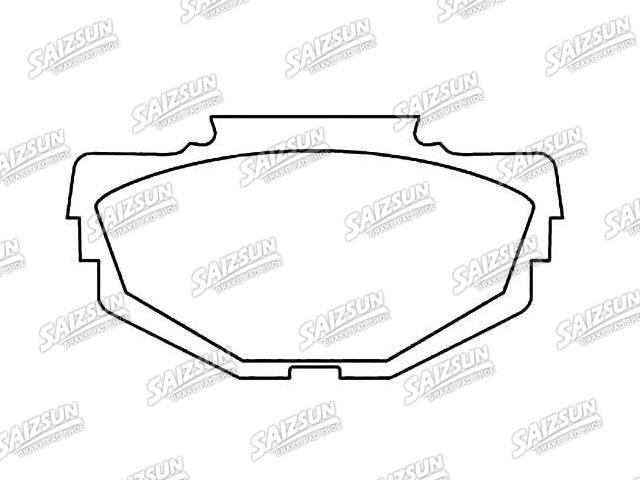 刹车片 Brake Pad Set:GBP00106
