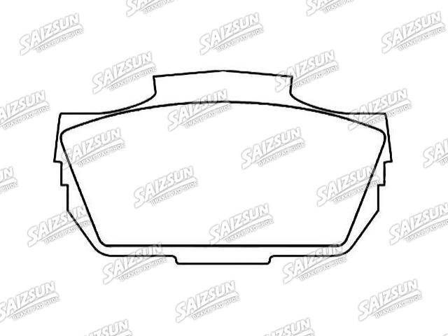 刹车片 Brake Pad Set:78 68 284