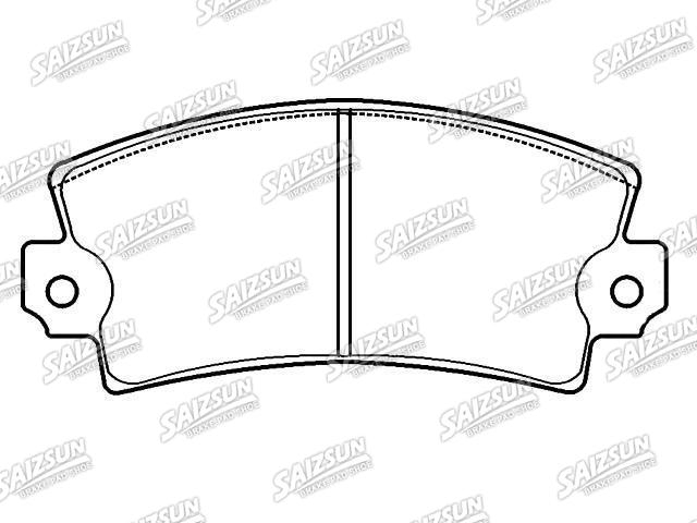 刹车片 Brake Pad Set:8455000902