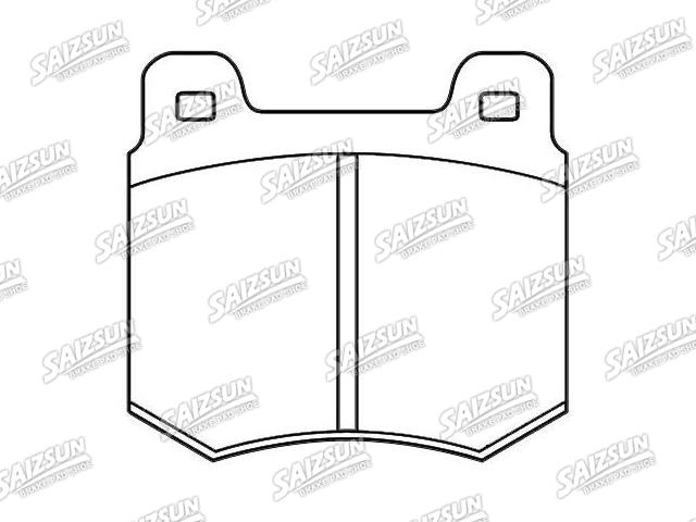 刹车片 Brake Pad Set:803 698 151 E
