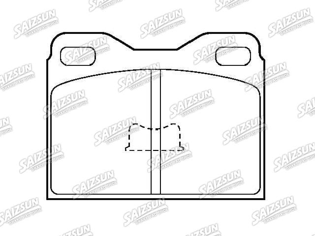 刹车片 Brake Pad Set:481 698 151 C