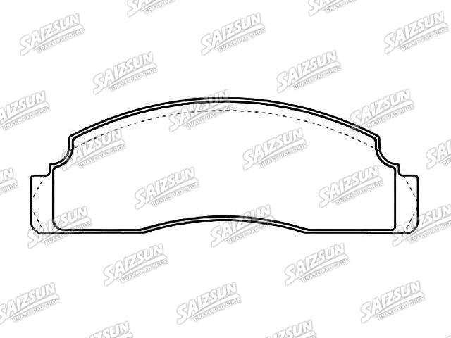 刹车片 Brake Pad Set:1 527 588
