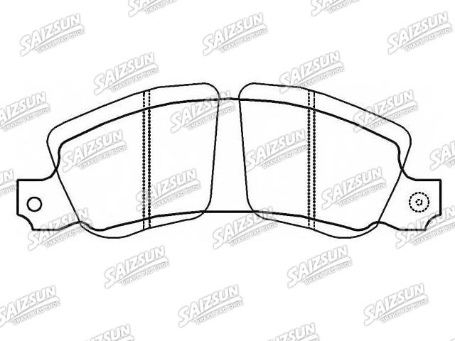 刹车片 Brake Pad Set:4 320 272