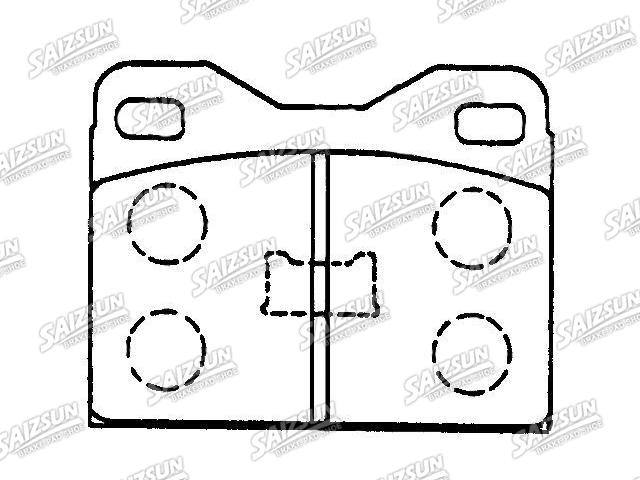 刹车片 Brake Pad Set:4248.68