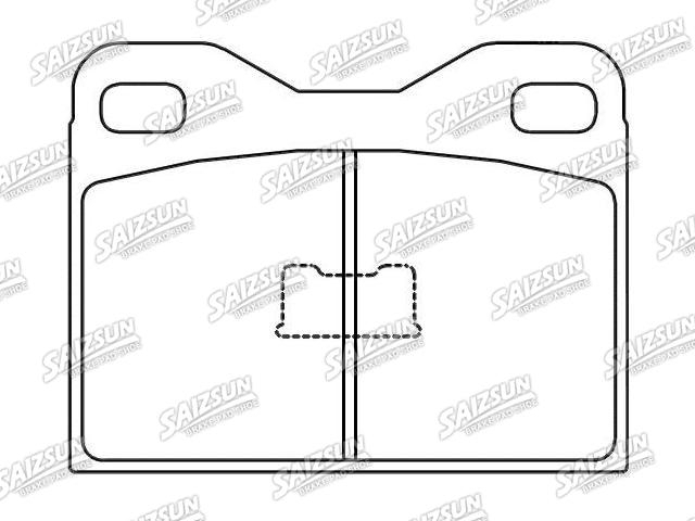 刹车片 Brake Pad Set:431 698 151 J