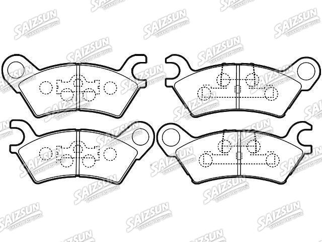 刹车片 Brake Pad Set:85Y5-33-28Z