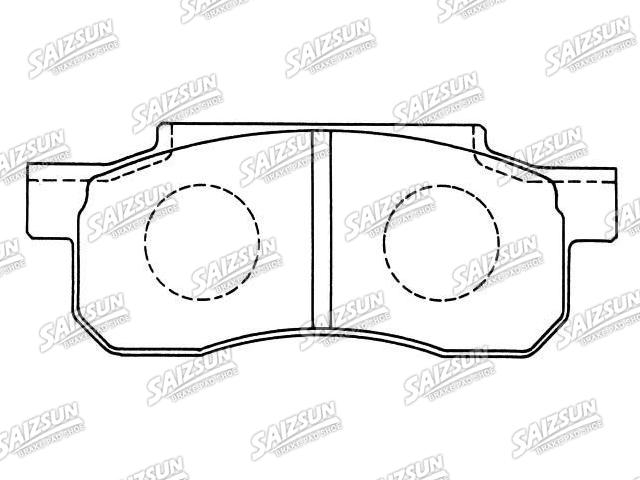 刹车片 Brake Pad Set:45022-SA0-020