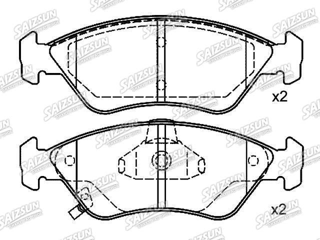 刹车片 Brake Pad Set:0K9A0-26-23Z