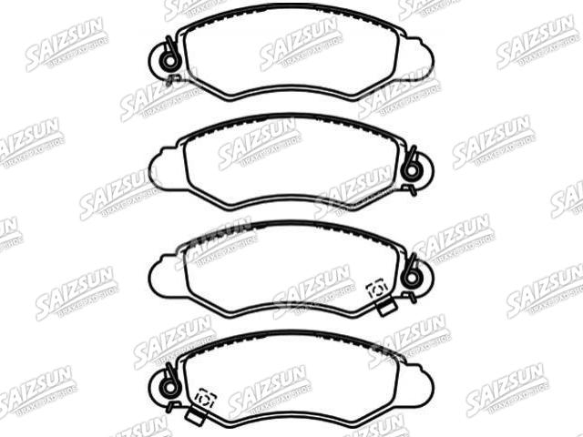 刹车片 Brake Pad Set:55200-80E10