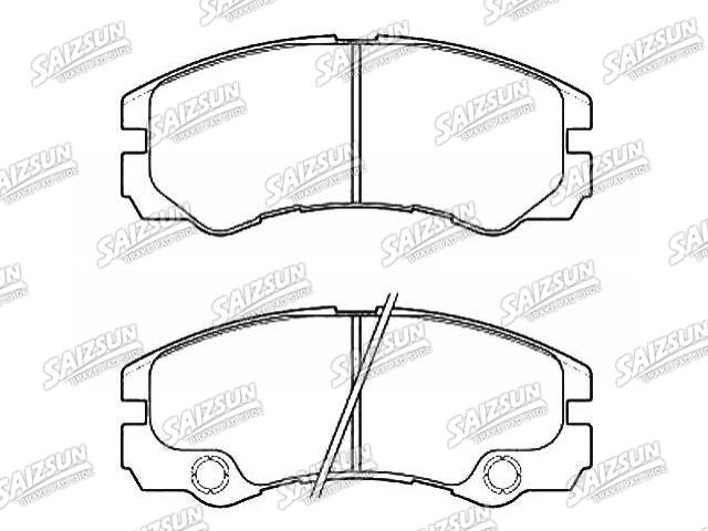 刹车片 Brake Pad Set:16 05 002