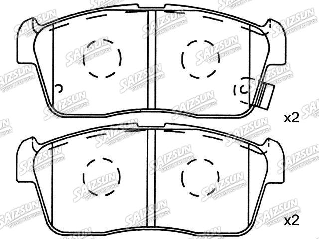 刹车片 Brake Pad Set:04491-97217