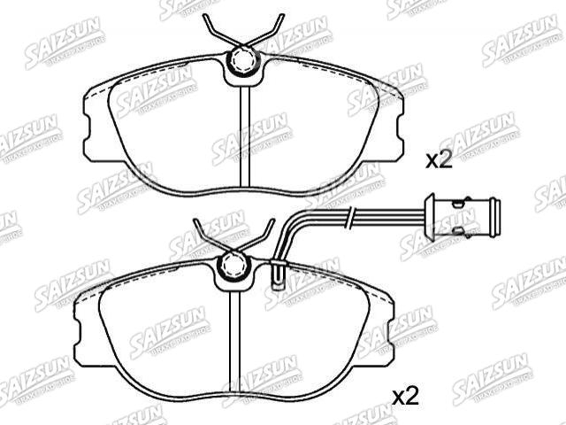 刹车片 Brake Pad Set:0060743563