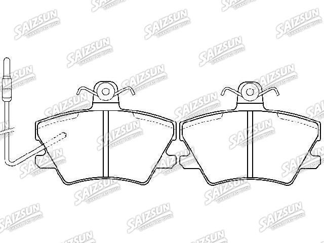 刹车片 Brake Pad Set:77 01 202 241