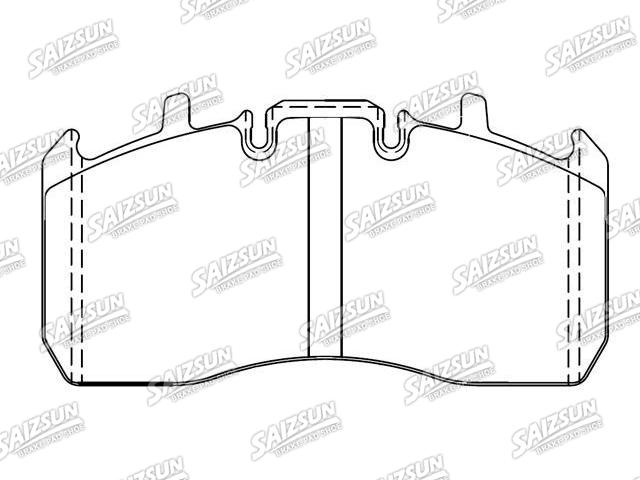 刹车片 Brake Pad Set:2250H2CD