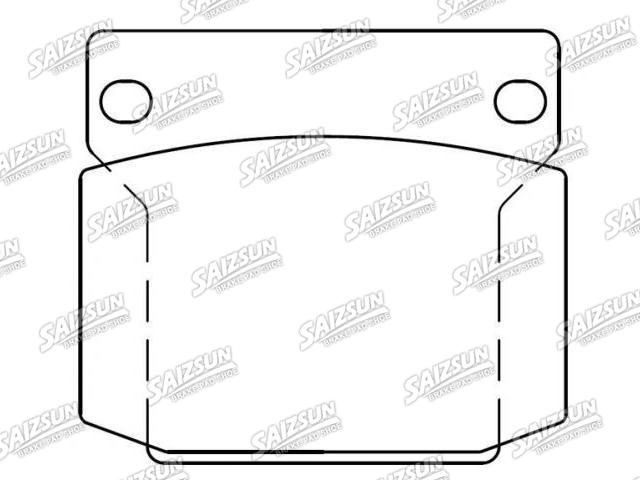 刹车片 Brake Pad Set:D107-758
