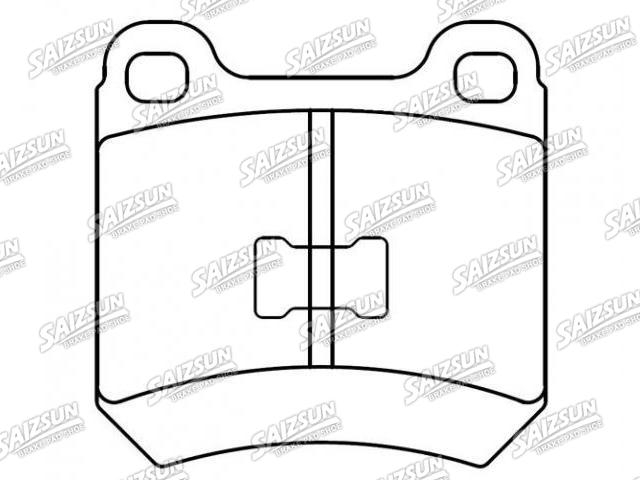 刹车片 Brake Pad Set:D110-7044