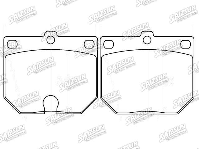 刹车片 Brake Pad Set:D114-7047