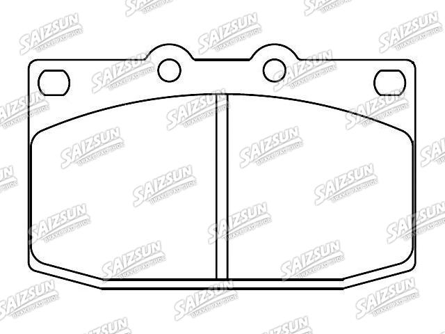 刹车片 Brake Pad Set:D463-7343