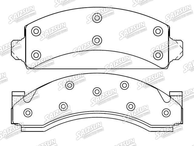刹车片 Brake Pad Set:D129-7024A