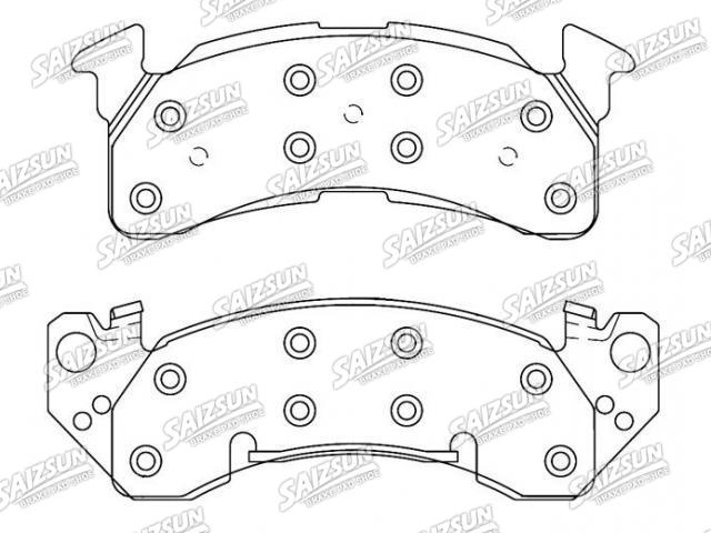 刹车片 Brake Pad Set:D392-7280A