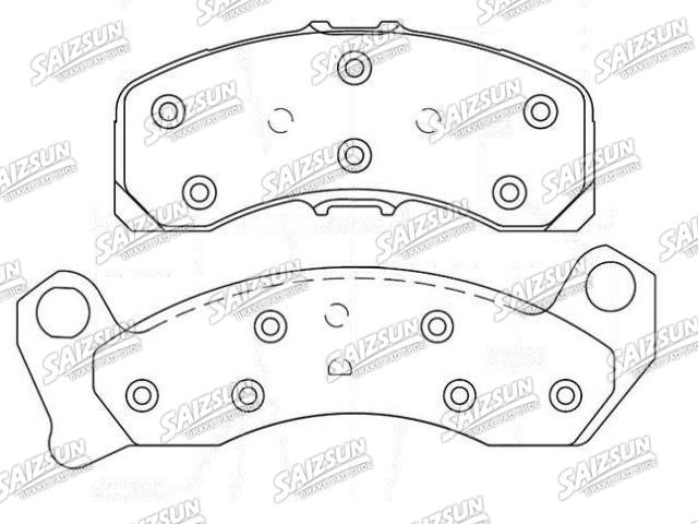 刹车片 Brake Pad Set:D9AZ-2001-E