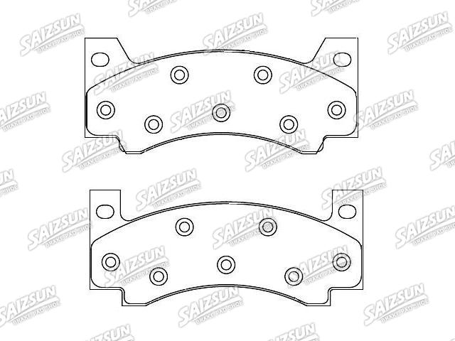 刹车片 Brake Pad Set:D85-7018