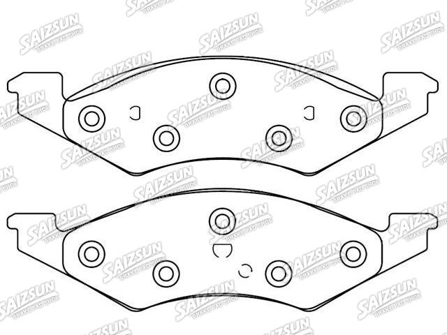 刹车片 Brake Pad Set:E1FZ-2001-A