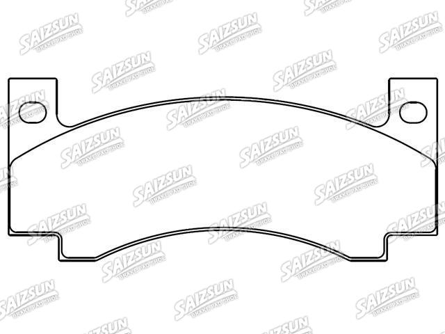 刹车片 Brake Pad Set:D22-774