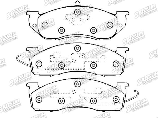 刹车片 Brake Pad Set:4383862
