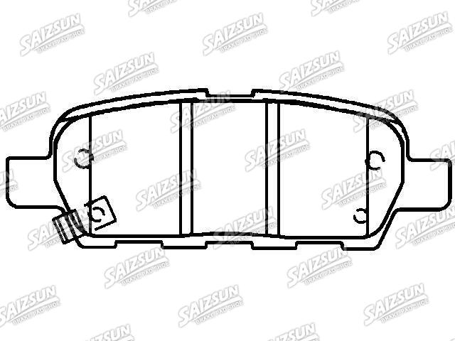 刹车片 Brake Pad Set:4832252001K1