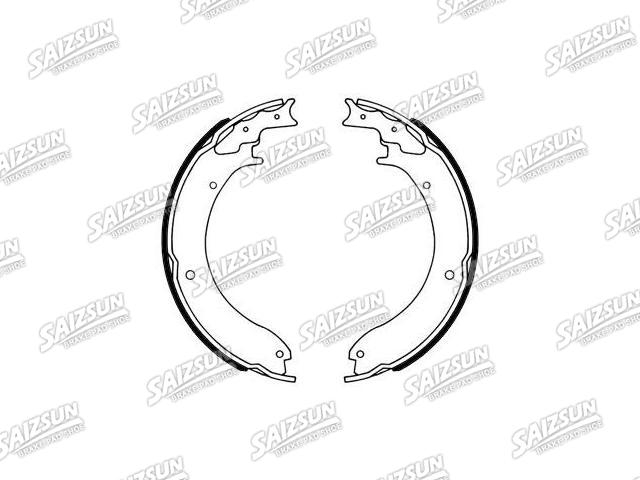 刹车蹄片 Brake Shoe Set:41060-J2025