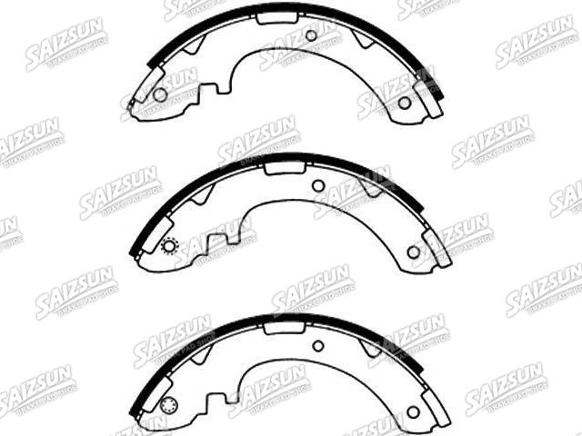 刹车蹄片 Brake Shoe Set:04497-28020