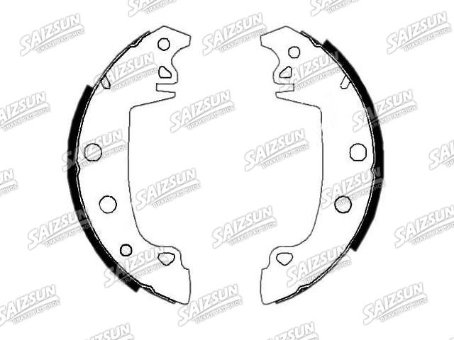 刹车蹄片 Brake Shoe Set:95618244