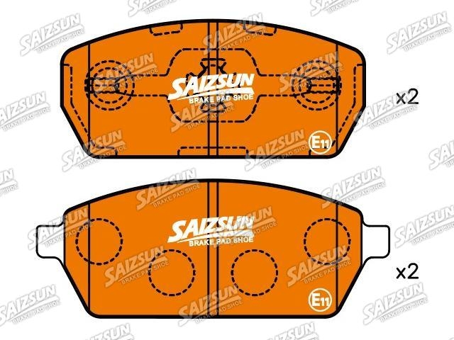 刹车片 Brake Pad Set:55200-62874