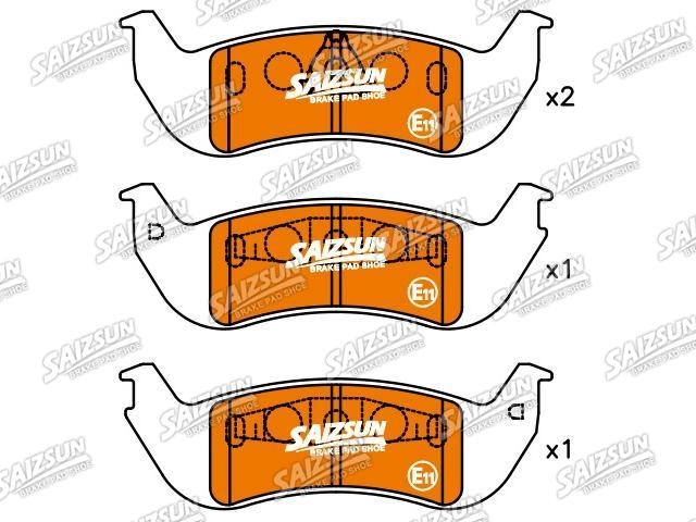 刹车片 Brake Pad Set:3W1Z-2200-AA